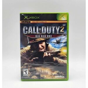 Call of Duty 2 : The Big Red One ( Microsoft Xbox ) CIB Complete & Tested